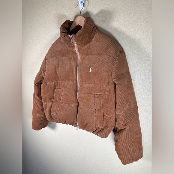 Polo by Ralph Lauren Corduroy Puffer Coat S/P - Picture 9 of 13